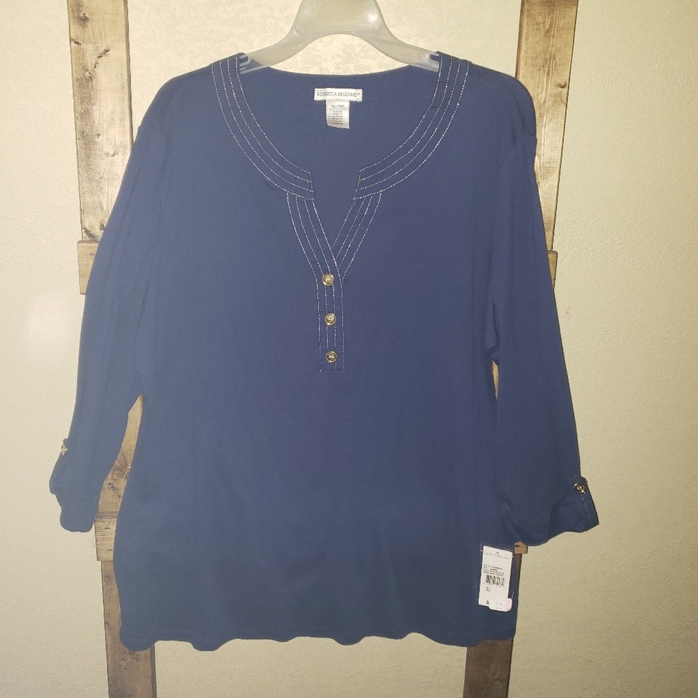 Knit blouse